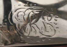 Georgian, George III, Silver Cruet Stand & Later Silver Mounted Bottles. 4.9 troy ounces.