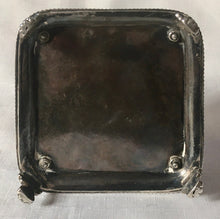 Georgian, George III, Silver Cruet Stand & Later Silver Mounted Bottles. 4.9 troy ounces.