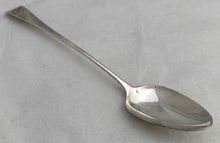 Georgian, George III, Silver Basting Spoon. London 1800 Duncan Urquhart & Naphtali Hart. 3.2 troy ounces.