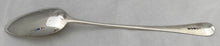 Georgian, George III, Silver Basting Spoon. London 1800 Duncan Urquhart & Naphtali Hart. 3.2 troy ounces.