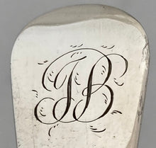 Georgian, George III, Silver Basting Spoon. London 1800 Duncan Urquhart & Naphtali Hart. 3.2 troy ounces.