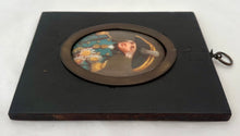 Vice Admiral Lord Horatio Nelson 19th Century Ceramic Oval Portrait Plaque.