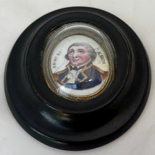 Admiral George Keith Elphinstone, 1st Viscount Keith GCB FRS Enamel Portrait Plaque.