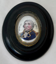 Admiral George Keith Elphinstone, 1st Viscount Keith GCB FRS Enamel Portrait Plaque.