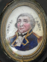 Admiral George Keith Elphinstone, 1st Viscount Keith GCB FRS Enamel Portrait Plaque.