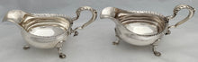 Georgian, George III, Pair of Silver Sauce Boats. London 1766 Sebastian & James Crespell. 21 troy ounces.