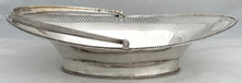 Georgian, George III, Silver Bread Basket, Arms of Shuttleworth & Marjoribanks. London 1784 Thomas Chawner. 22 troy ounces.