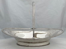 Georgian, George III, Silver Bread Basket, Arms of Shuttleworth & Marjoribanks. London 1784 Thomas Chawner. 22 troy ounces.