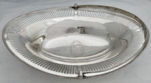 Georgian, George III, Silver Bread Basket, Arms of Shuttleworth & Marjoribanks. London 1784 Thomas Chawner. 22 troy ounces.