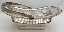 Early Victorian Silver Plated Cake Basket, circa 1850.