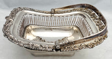 Early Victorian Silver Plated Cake Basket, circa 1850.