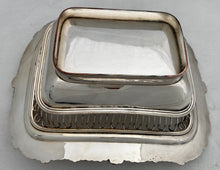 Early Victorian Silver Plated Cake Basket, circa 1850.