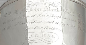 Georgian, George III, Silver Cup & Cover. London 1806 John Emes. 60 troy ounces.
