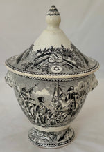 The Napoleonic Wars, Battles of Friedland and Dresden. Sugar Vase & Cover, circa 1813.