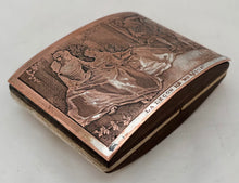 'La Lecon De Musique' French Roller Ink Blotter, After Nicolas Lancret.