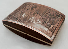 'La Lecon De Musique' French Roller Ink Blotter, After Nicolas Lancret.