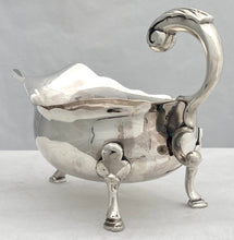 Georgian, George III, Silver Sauce Boat. London 1763 William Skeen. 6.2 troy ounces