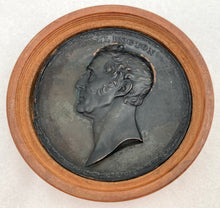 19th Century Wooden Medal Box: Duke of Wellington Lord Warden of the Cinque Ports.