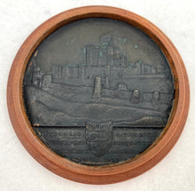 19th Century Wooden Medal Box: Duke of Wellington Lord Warden of the Cinque Ports.