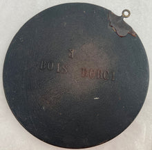 Beethoven Bois Durci Portrait Roundel, After Francois Lepage circa 1880.