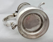 Georgian, George II, Silver Armorial Coffee Pot. London 1752 William Shaw & William Priest. 19.6 troy ounces.