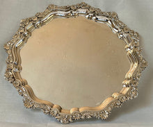 Early 20th Century Large Silver Plated Salver.