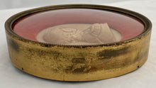 19th Century Napoleon Bonaparte Wax Portrait Profile Roundel.