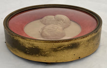 19th Century Napoleon Bonaparte Wax Portrait Profile Roundel.