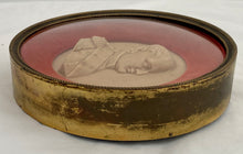 19th Century Napoleon Bonaparte Wax Portrait Profile Roundel.