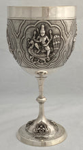 Captain A. P. Samuells, 32nd Punjab Pioneers Indian Colonial Silver Goblet. Orr & Sons of Madras, circa 1880. 12.2 troy ounces.