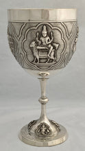 Captain A. P. Samuells, 32nd Punjab Pioneers Indian Colonial Silver Goblet. Orr & Sons of Madras, circa 1880. 12.2 troy ounces.