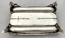 Georgian, George III, Silver Inkstand. London 1778 William Plummer. 19.8 troy ounces.