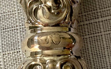 Early 19th Century Continental Canteen of Double Struck Thread & Shell Pattern Table Knives & Forks.