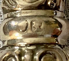 Early 19th Century Continental Canteen of Double Struck Thread & Shell Pattern Table Knives & Forks.