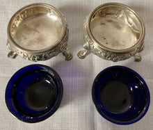 Georgian, George II, Pair of Silver Salts. London 1759. 3.8 troy ounces.