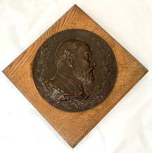Edward Prince of Wales, Future Edward VII, Patinated Bronze Portrait Profile Plaque, After Charles Bell Birch ARA, circa 1880.
