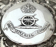 Bombay Volunteer Artillery, British Indian Army, Silver Goblet. 3.3 troy ounces.