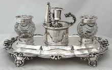 David Williams, Master of Winchester College & Vice-Chancellor of Oxford University, Silver Inkstand. London 1831, 18.3 troy ounces.
