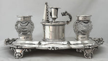 David Williams, Master of Winchester College & Vice-Chancellor of Oxford University, Silver Inkstand. London 1831, 18.3 troy ounces.