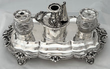 David Williams, Master of Winchester College & Vice-Chancellor of Oxford University, Silver Inkstand. London 1831, 18.3 troy ounces.