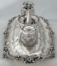 David Williams, Master of Winchester College & Vice-Chancellor of Oxford University, Silver Inkstand. London 1831, 18.3 troy ounces.