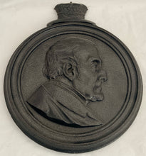19th Century Duke of Wellington Commemorative Cast Iron Relief Plaque.