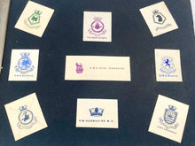 Comprehensive Album of Royal Navy Ship Crests.