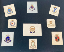 Comprehensive Album of Royal Navy Ship Crests.