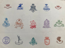 Comprehensive Album of Royal Navy Ship Crests.