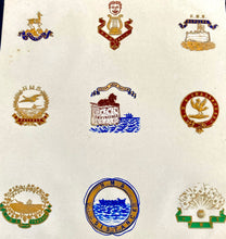Comprehensive Album of Royal Navy Ship Crests.