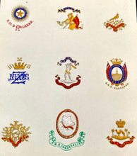 Comprehensive Album of Royal Navy Ship Crests.