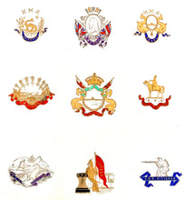 Comprehensive Album of Royal Navy Ship Crests.