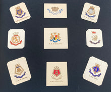 Comprehensive Album of Royal Navy Ship Crests.
