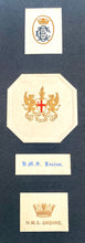 Comprehensive Album of Royal Navy Ship Crests.